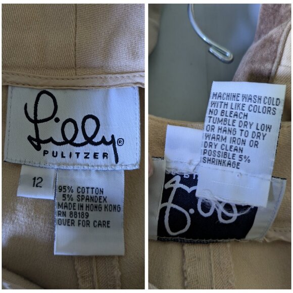 Lilly Pultzer riding pants - Picture 4 of 4